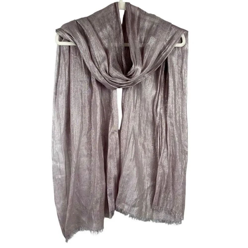 Women’s Violet Sparkle Lightweight Sheer Scarf